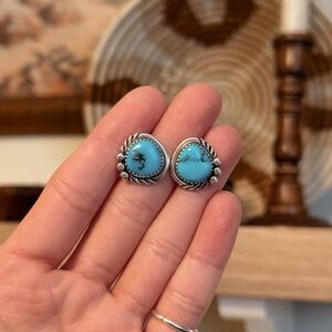 Genuine Turquoise Earrings